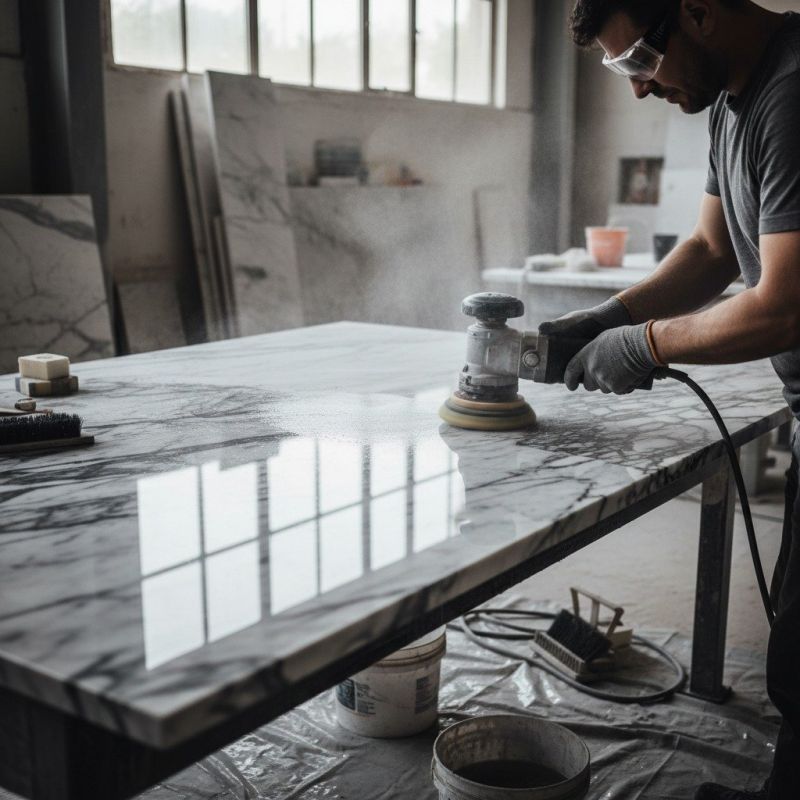 Countertop Polishing in Roseville, CA