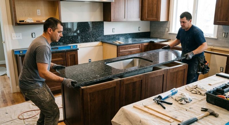Countertop Renovation in Lake County, IL