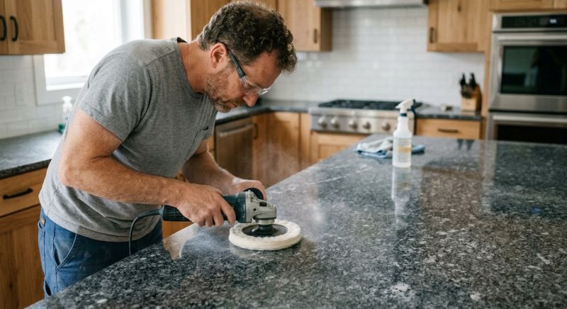 Granite Countertop Polishing in Sacramento, CA
