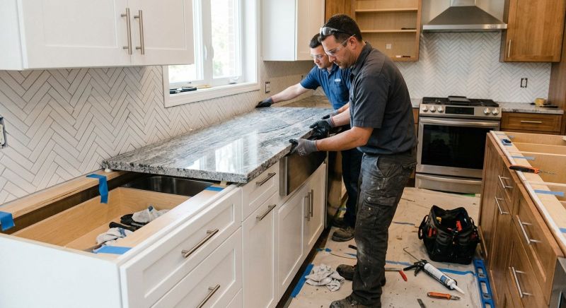 Kitchen Countertop Replacement in Roseville, CA
