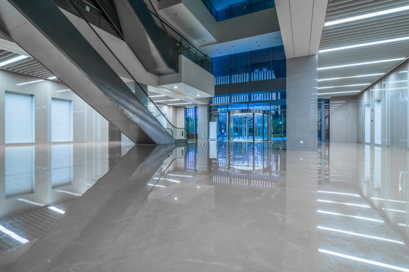 Elegant Terrazzo in Lobby Area